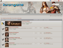 Tablet Screenshot of nl.forum.koramgame.com