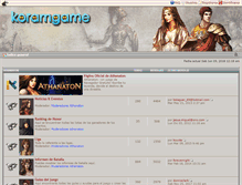 Tablet Screenshot of es.forum.koramgame.com