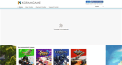 Desktop Screenshot of koramgame.com